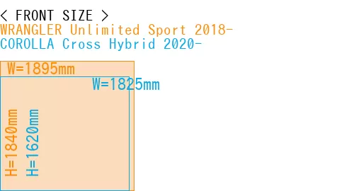 #WRANGLER Unlimited Sport 2018- + COROLLA Cross Hybrid 2020-